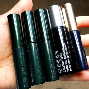 Set of 5 mascaras, Clinique, Estee Lauder - NEW